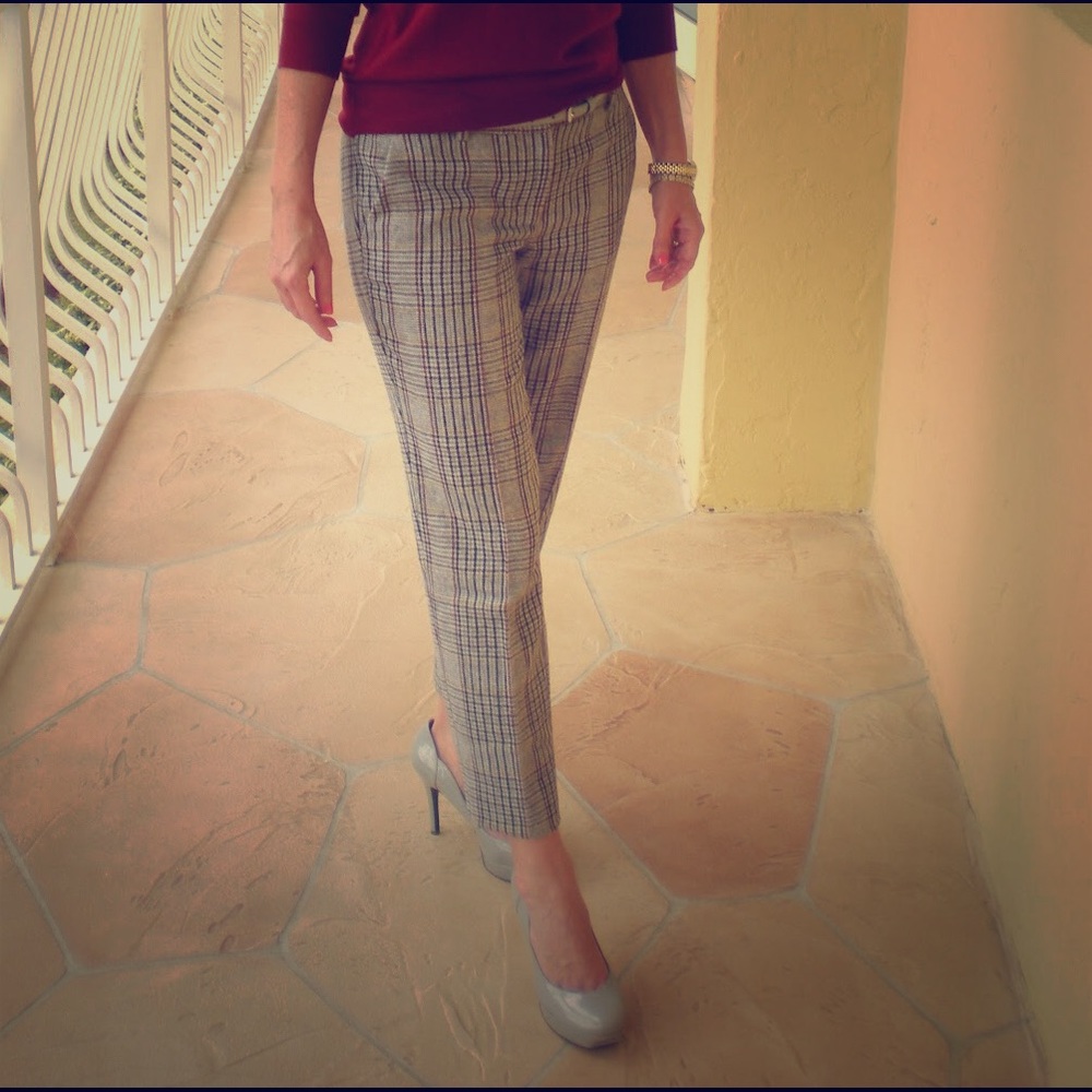 J Crew Factory Wool Skimmer Pant