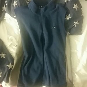 Navy/grey vineyard vines vest