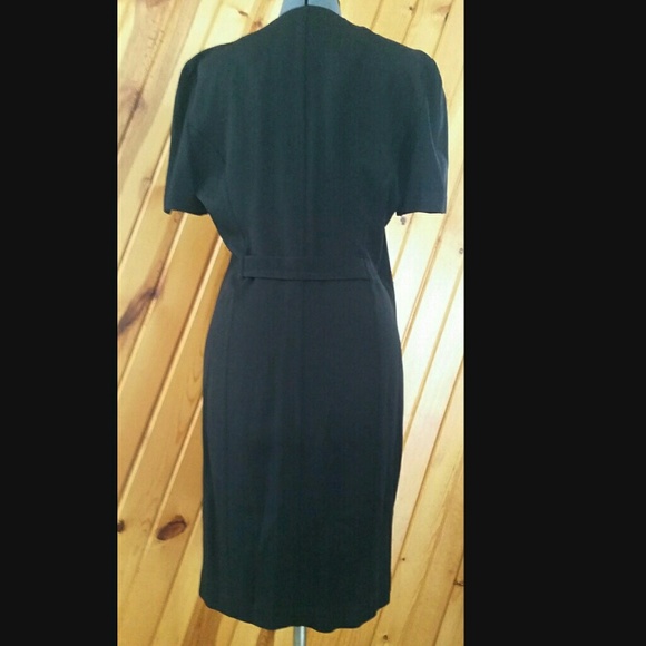 Navy Shirt Dress - Picture 5 of 5