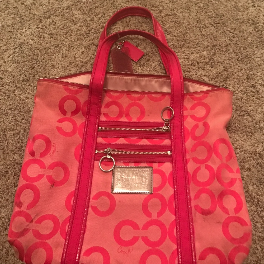 Authentic Coach Poppy Shoulder Bag