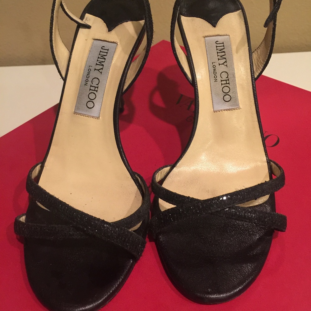 Jimmy choo black heels