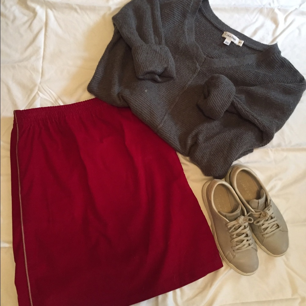 Vintage 70s corduroy skirt