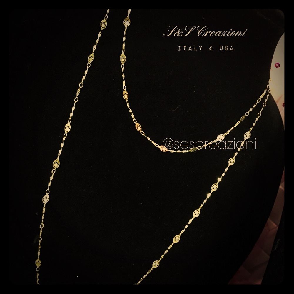 Long Gold Field Chain
