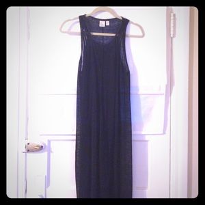 Eileen Fisher Black Maxi Dress Size XXS