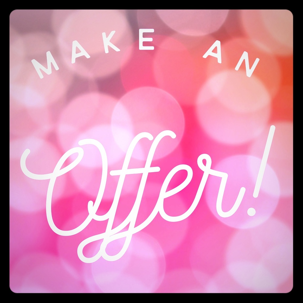 Submit an offer on your favorite items!