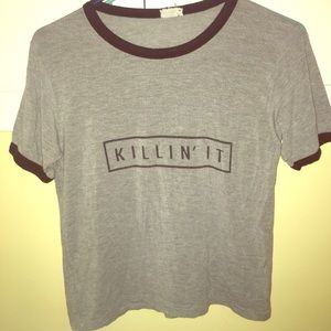 Killin it Brandy Melville Tshirt