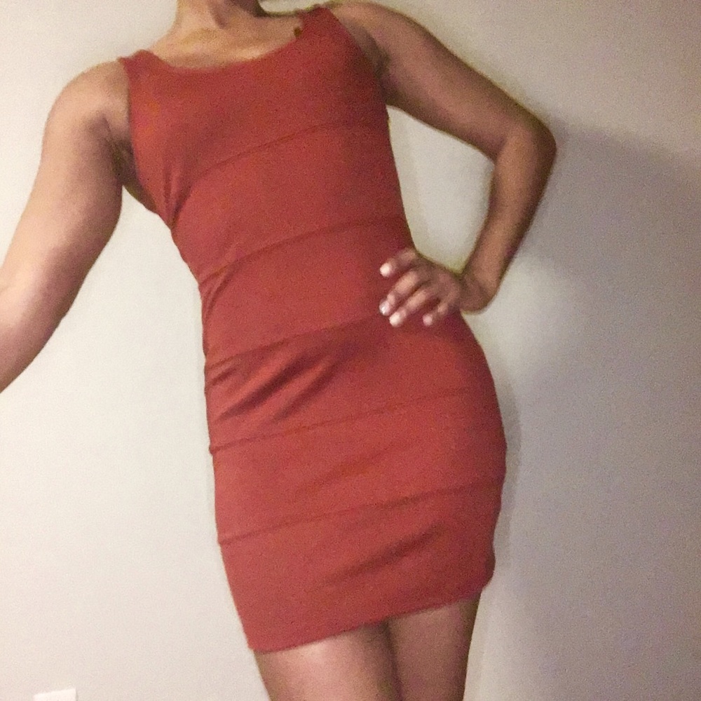 Burnt Orange Dress