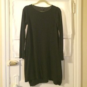 Eileen Fisher Gray Wool Dress Size XS