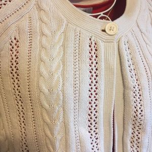 Sonoma Tops - Short-sleeved cable knit sweater Sonoma Tops - Short-sleeved cable knit sweater