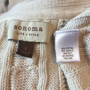 Sonoma Tops - Short-sleeved cable knit sweater Sonoma Tops - Short-sleeved cable knit sweater