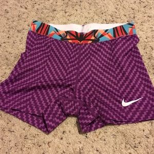 Purple Nike Pros