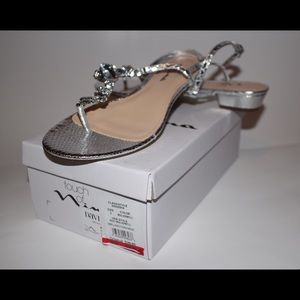 Touch of Nina Silver Dress Shoe