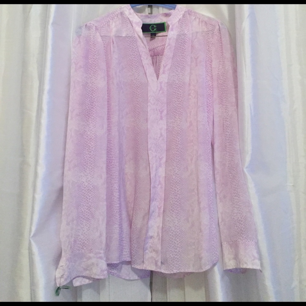 C Wonder Snake Print Blouse