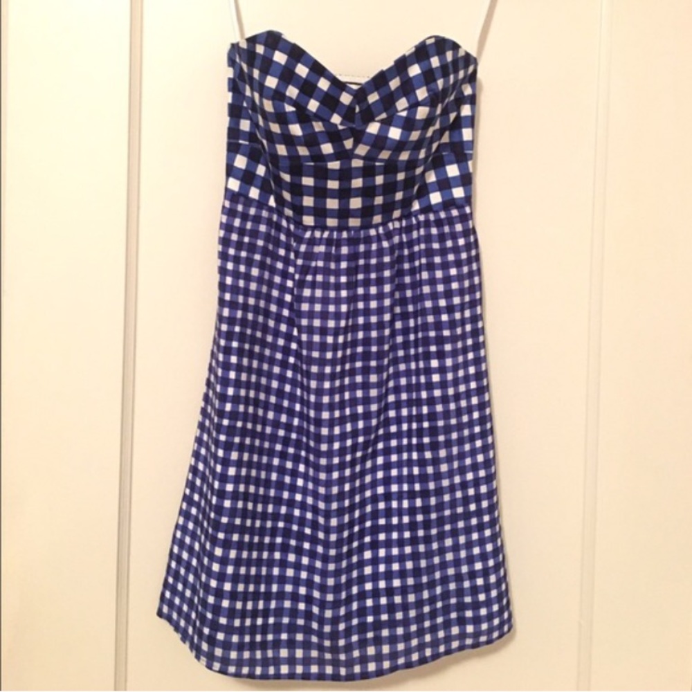 Anthropologie strapless dress