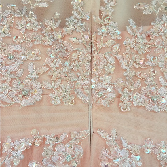 Pearl pink prom dress - Picture 4 of 4