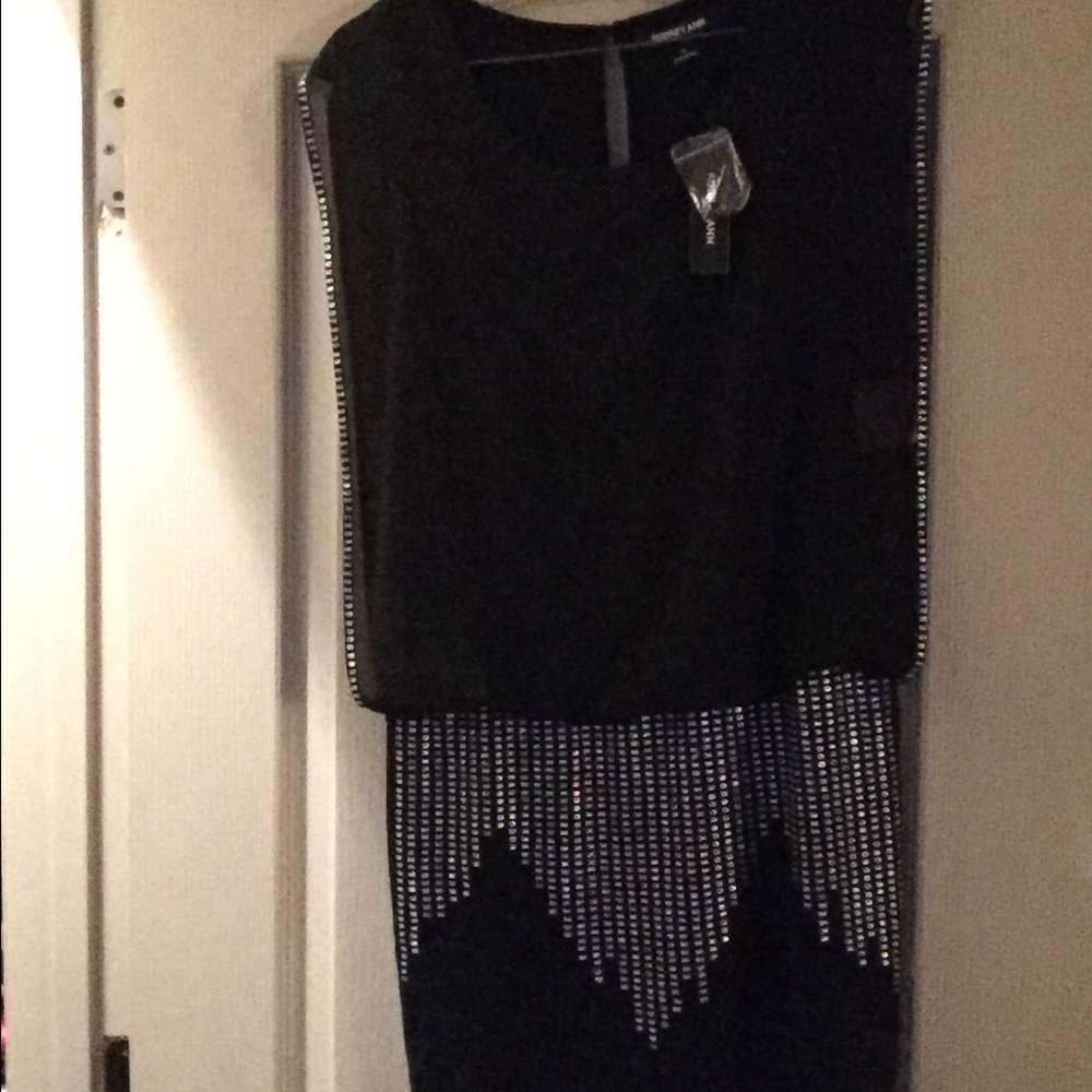 Black semi-formal dress/never worn