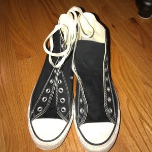 Black converse