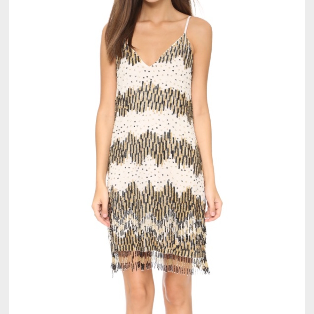 Alice + Olivia Lyle Embellished Dress - Sz XS