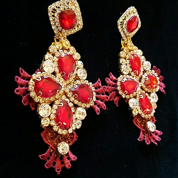 Handmade Earrings (Choker or ring can be made) - Picture 5 of 8