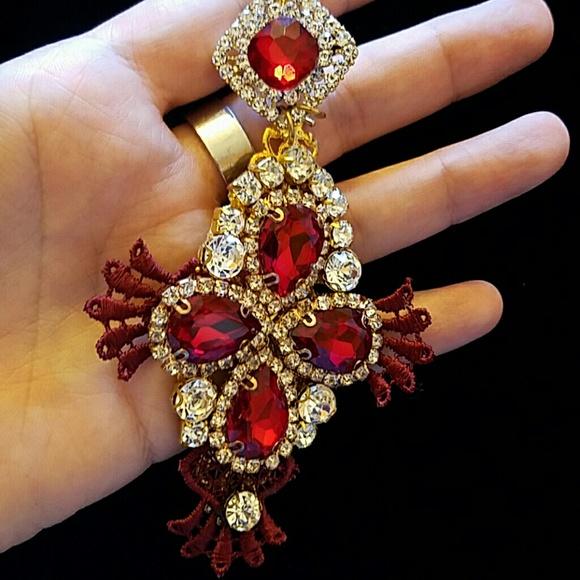 Handmade Earrings (Choker or ring can be made) - Picture 7 of 8