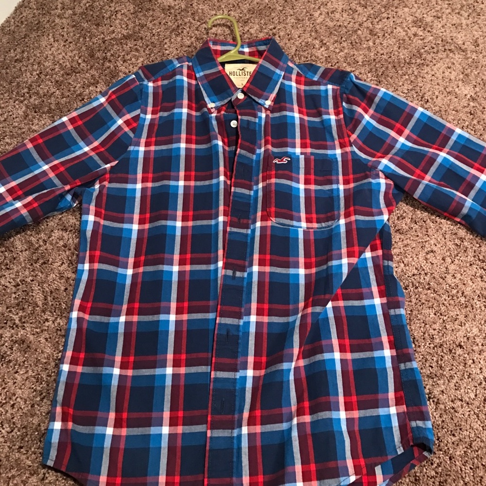 hollister button down shirt