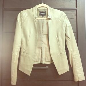 EXPRESS faux leather Blazer