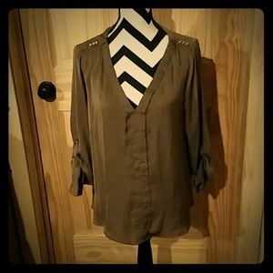 Army Green Blouse