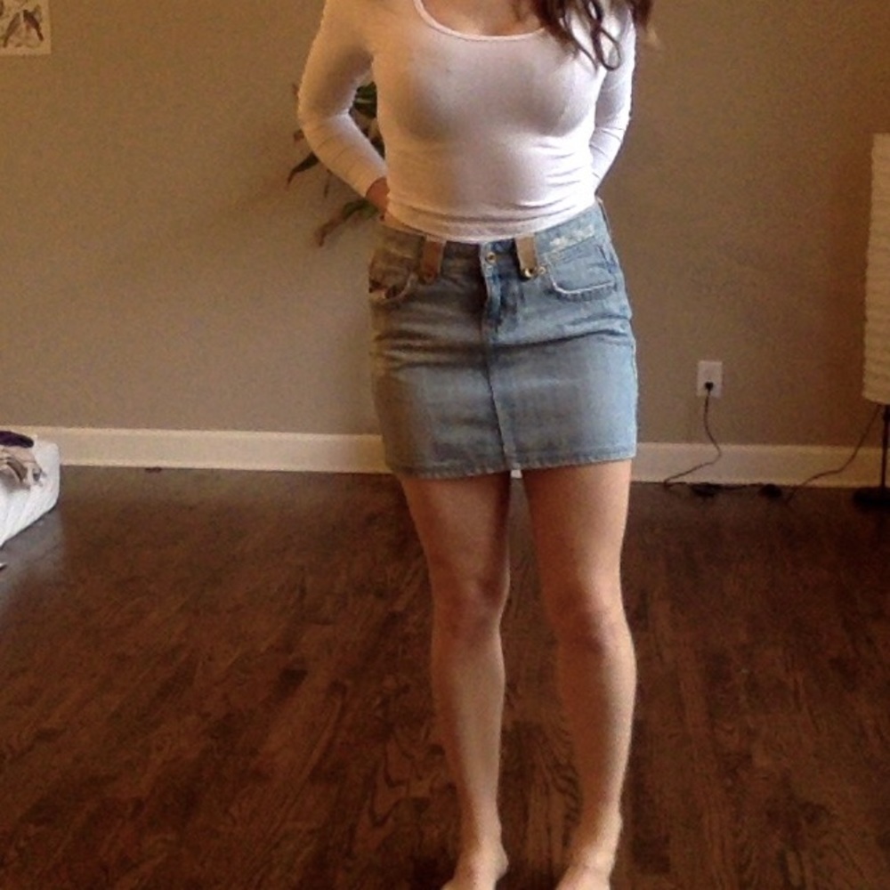 Vintage Dolce & Gabbana denim skirt
