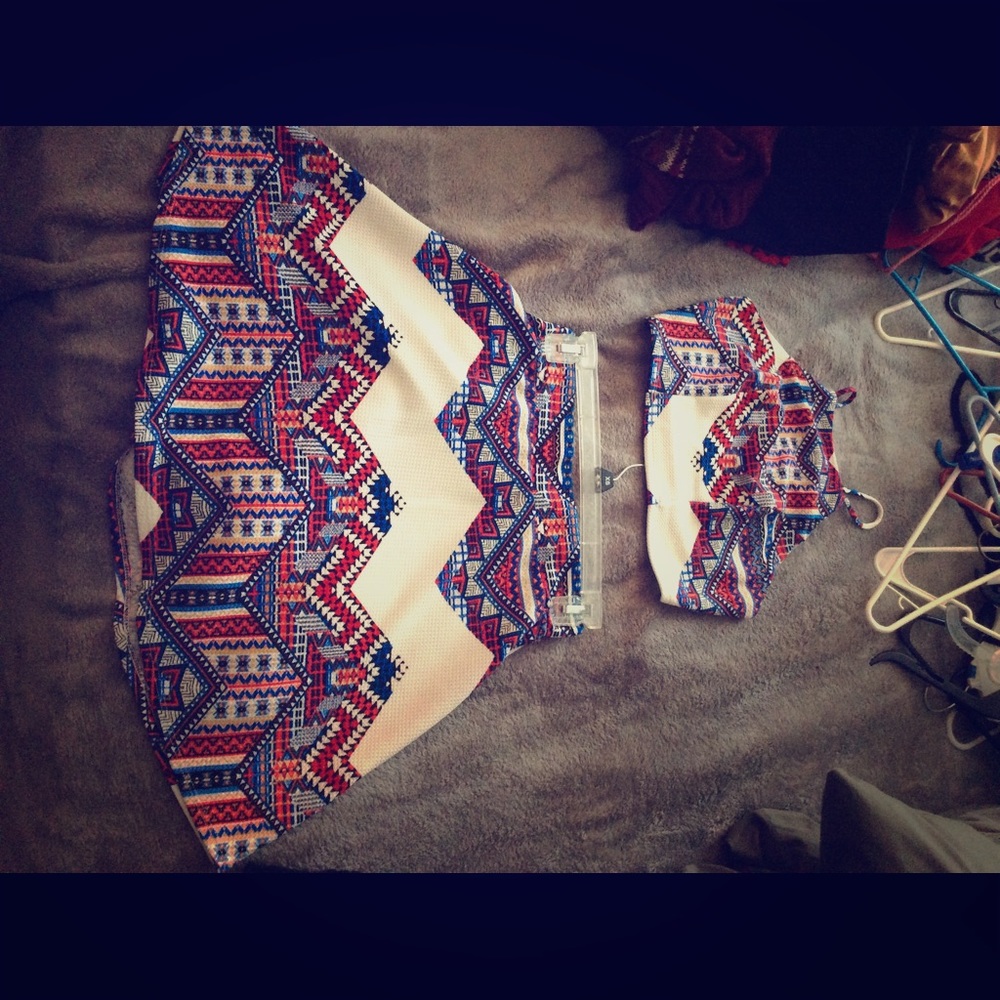 Two piece matching outfit from Charlotte Russe