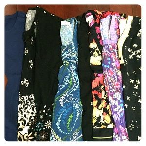 Scrub tops and pants