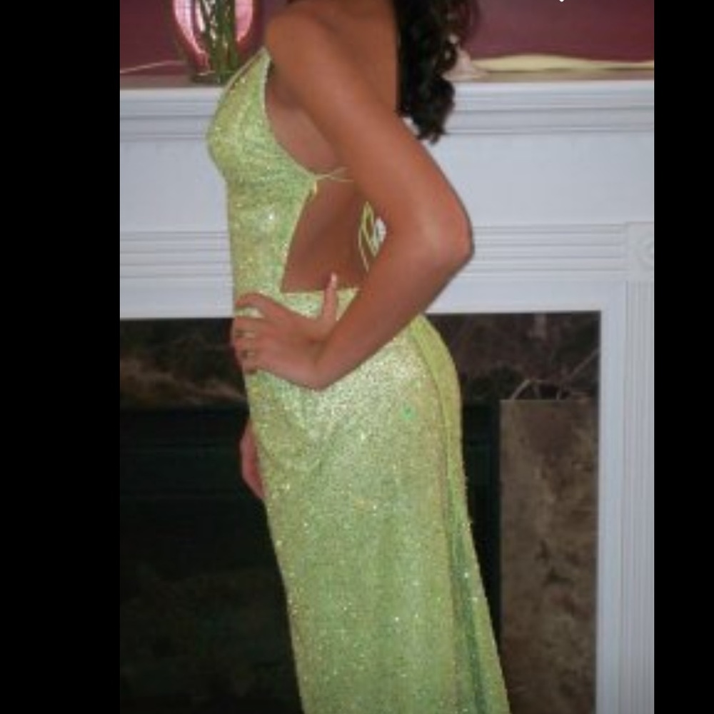 Beautiful hand beaded Prom Dress - worn once !