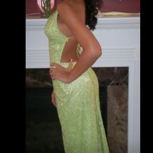 Beautiful hand beaded Prom Dress - worn once !