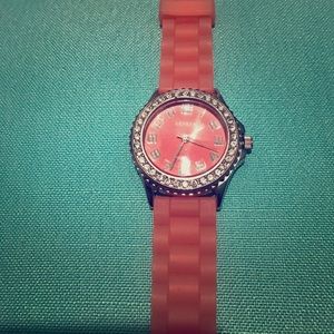 Pink Geneva Watch