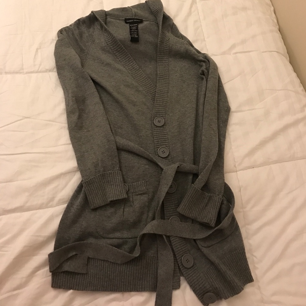 Long grandpa cardigan
