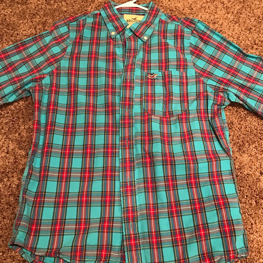 button down Hollister shirt