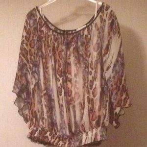 Animal Print Top