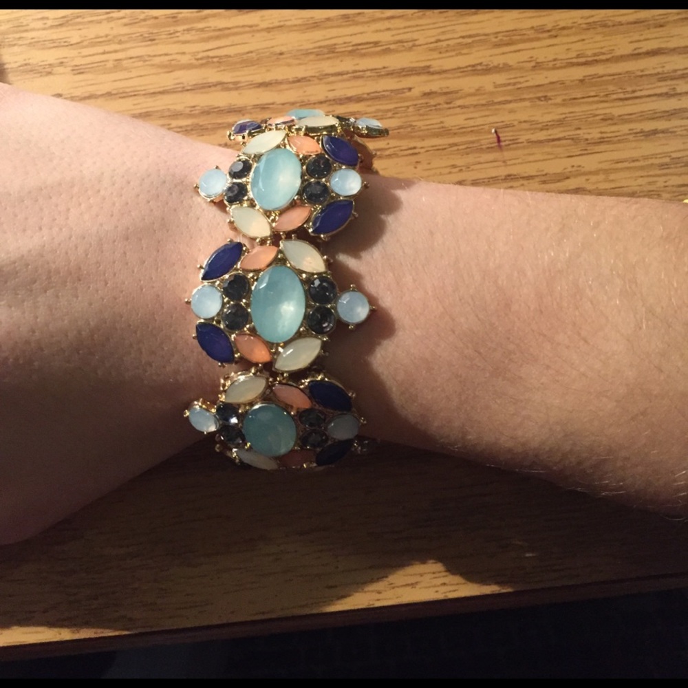 Francesca's multi-colored stone bracelet