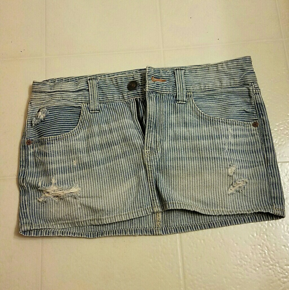 Abercrombie & Fitch Striped Skirt