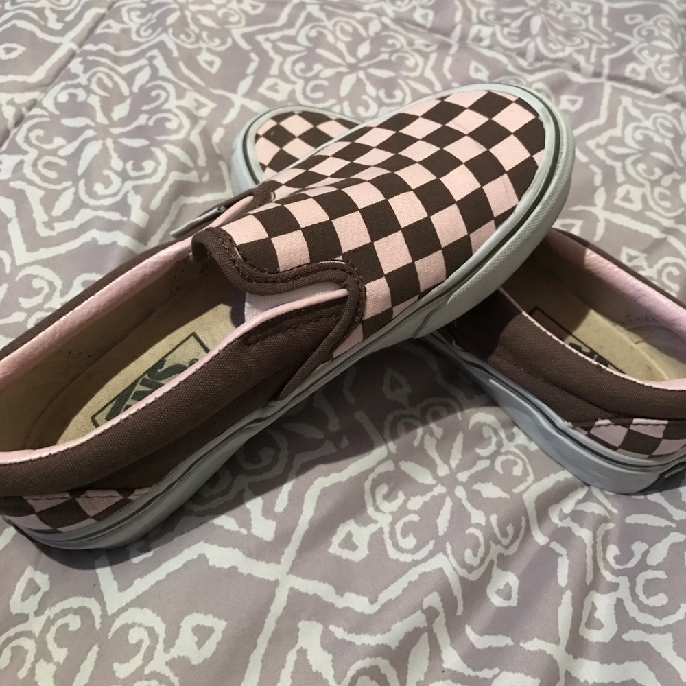 Checkered vans