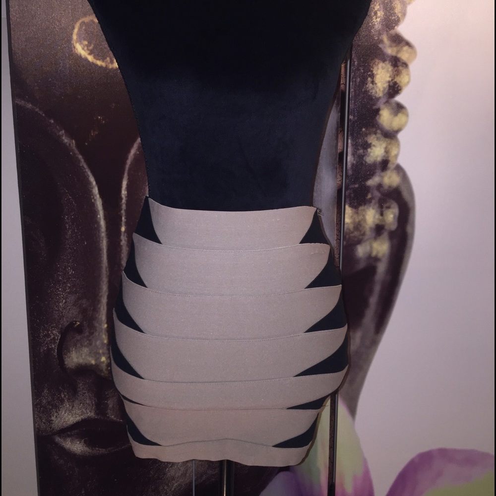 Bandage mini skirt