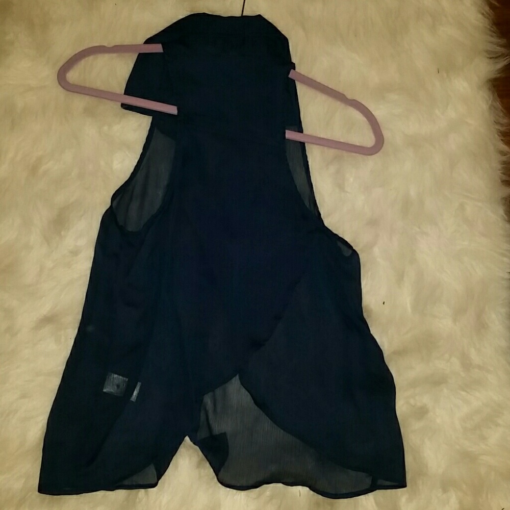 aeropostal navy blue tank top