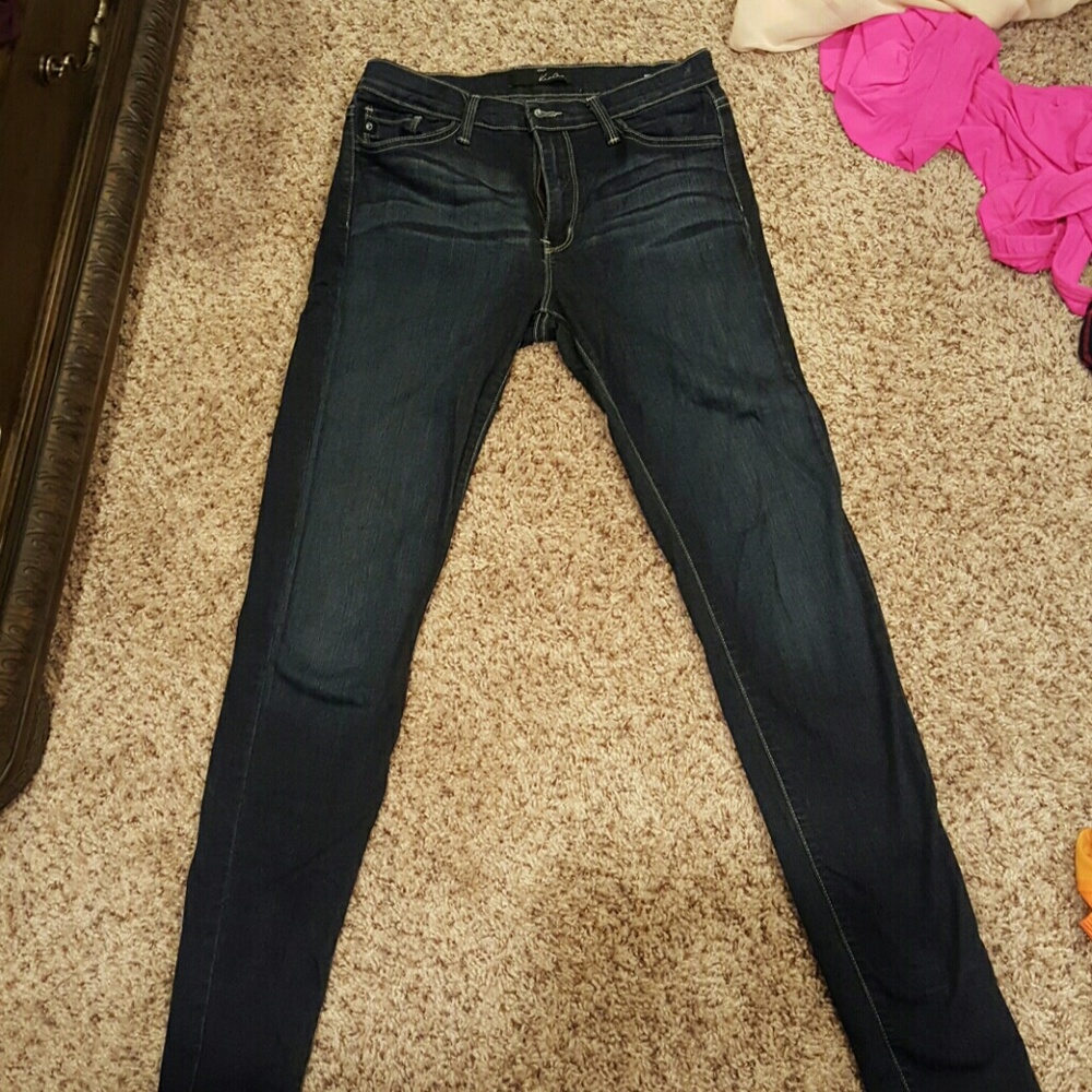 Buckle Kankan Jeggings Jeans