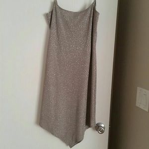 Silver party dress bought it at Macy's