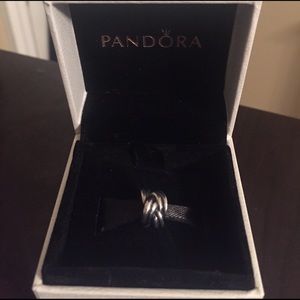 Pandora forget me-knot charm **AUTHENTIC**925