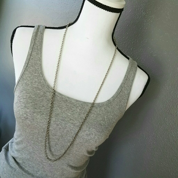 BUNDLED Circle Detail Silver Necklace - Picture 5 of 7