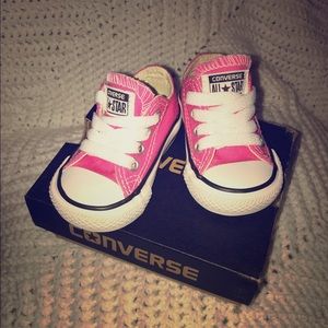 *NEW* Pink Converse Infant Girl Sneakers