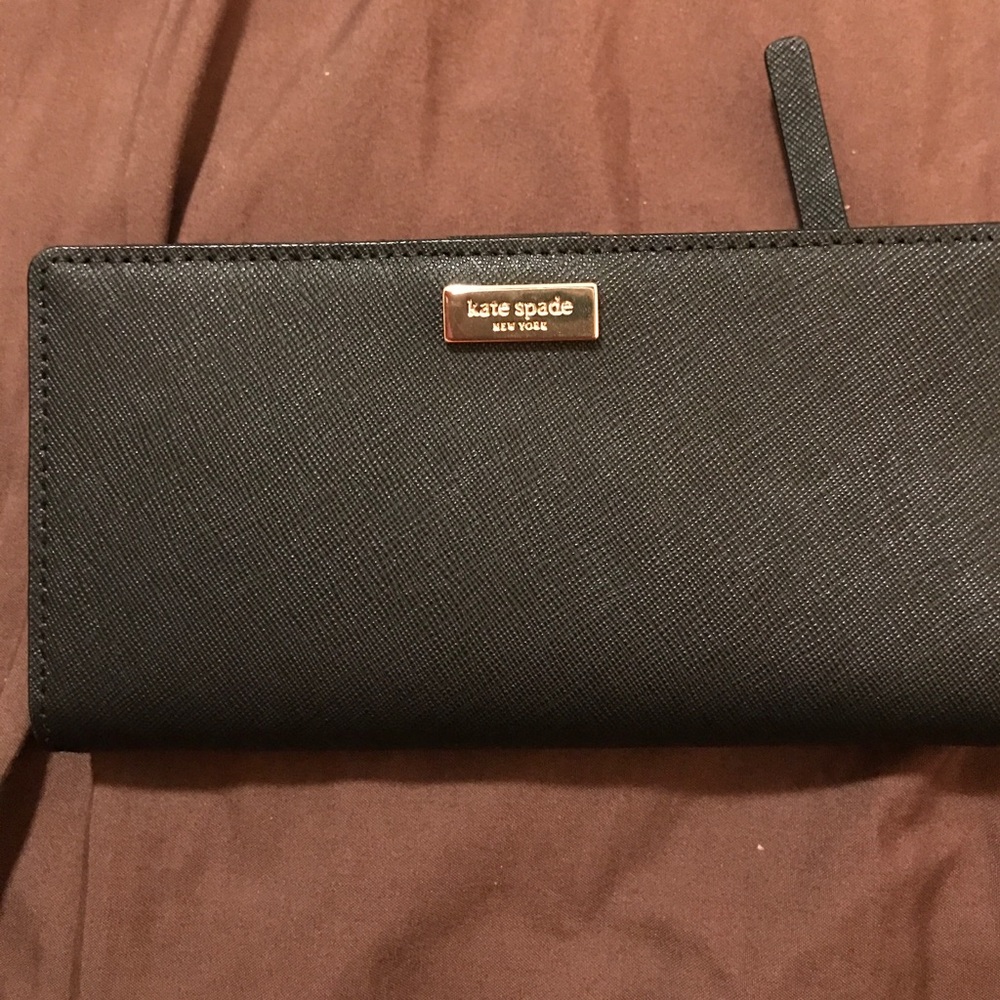 Laurel Way black Stacy Kate Spade wallet