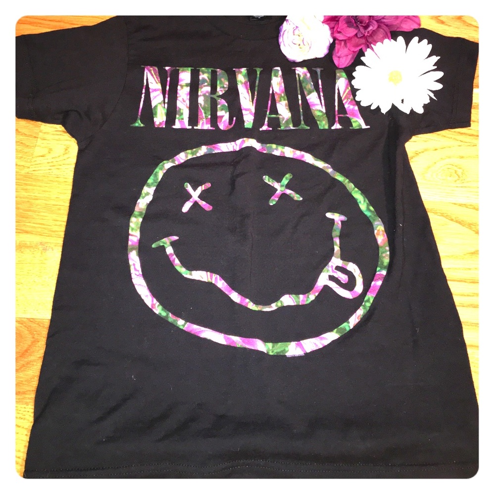 NWOT Floral Nirvana Shirt