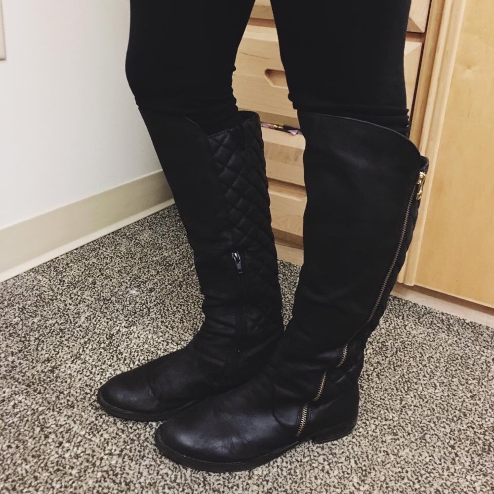 Steve Madden Quilted Boots