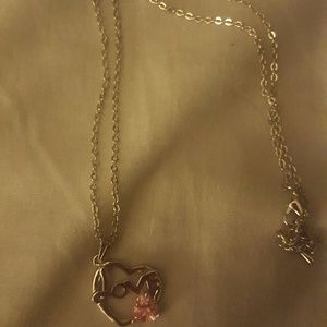 Necklace that says Love
